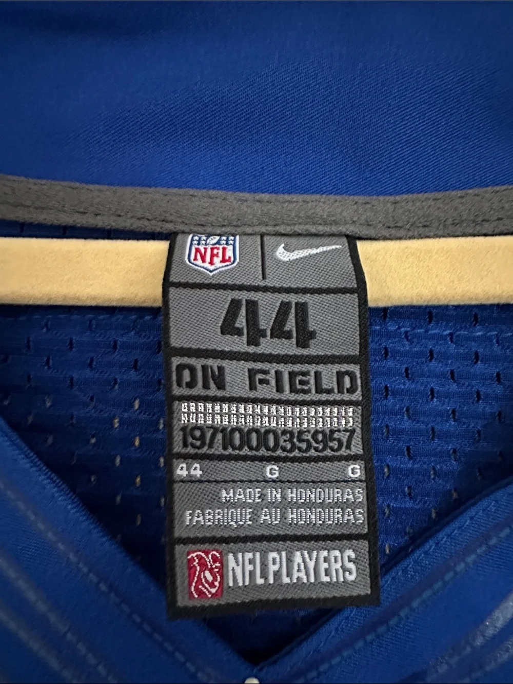 Gordon Chargers #28 Blue Football Jersey